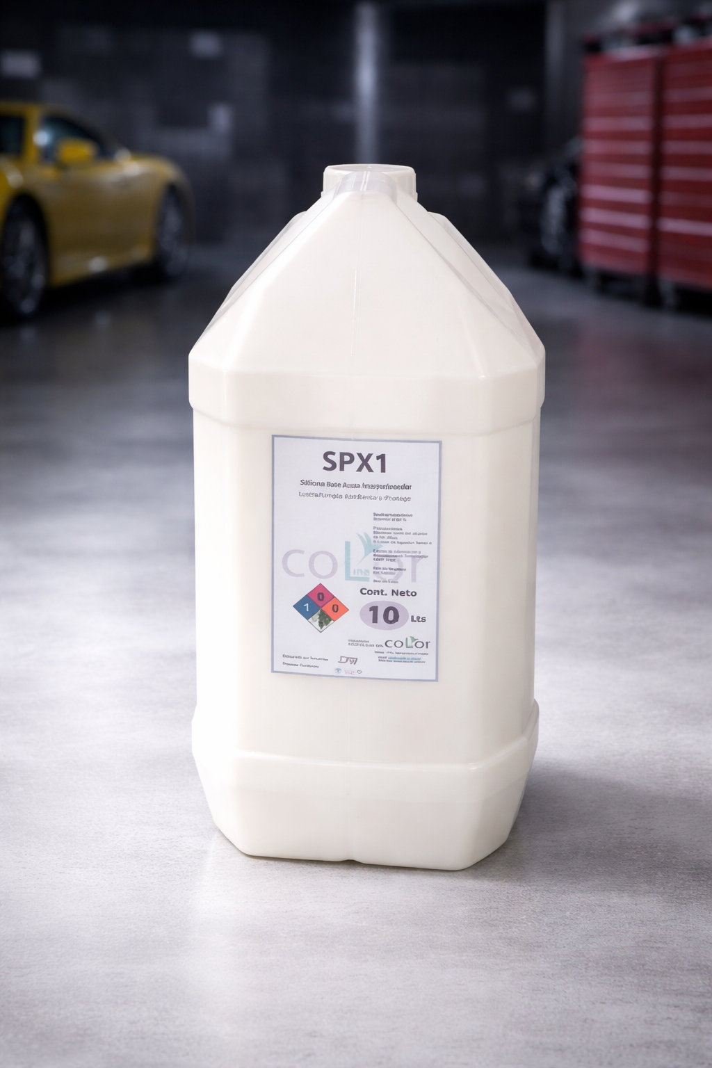 Silicona Líquida Blanca SPX1 - Color Line® 10L - Lustra y Protege