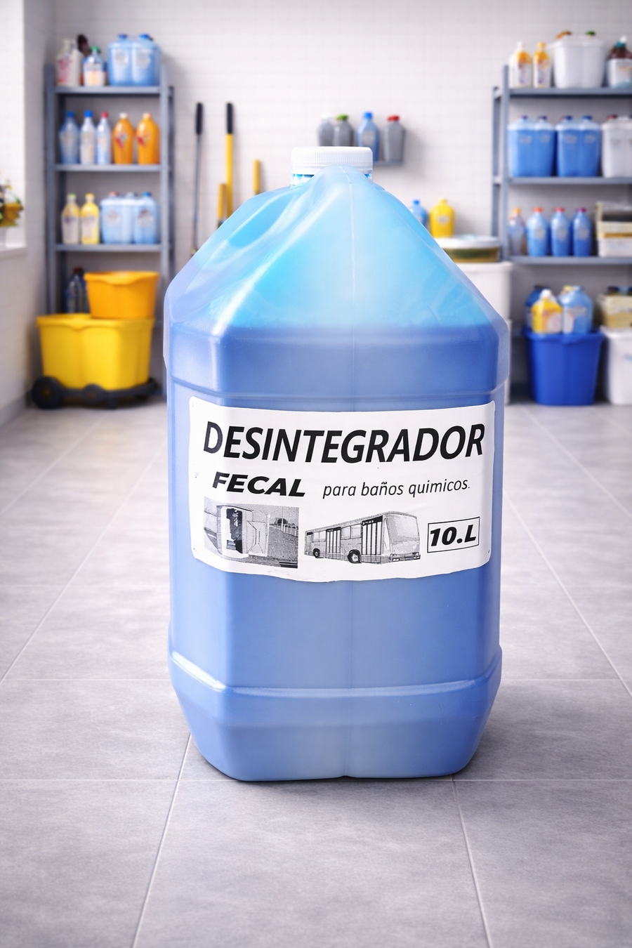 Desintegrador Fecal para Baños Químicos y Cañerías 10L - 777Seven®