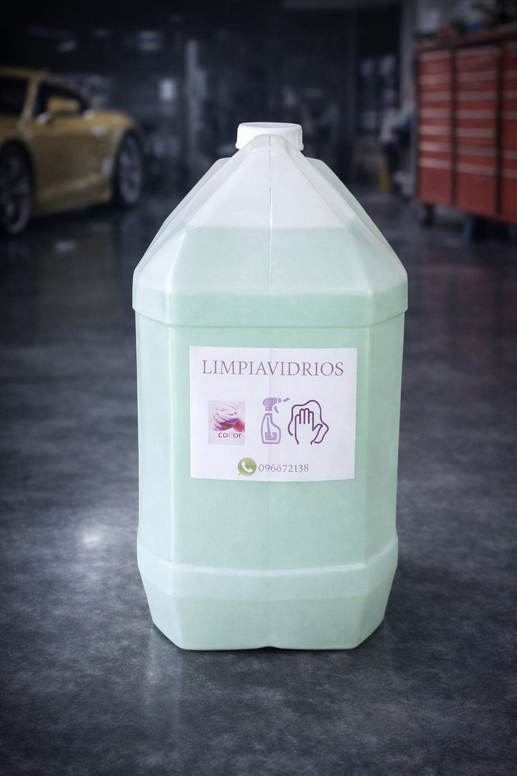 Limpiavidrios Profesional Color Line® - Bidón 10L - Secado Rápido