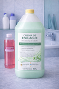 Crema de Enjuague Profesional Nutritiva 10L - Brillo y Desenredo - 777Seven® con Ácido Hialurónico