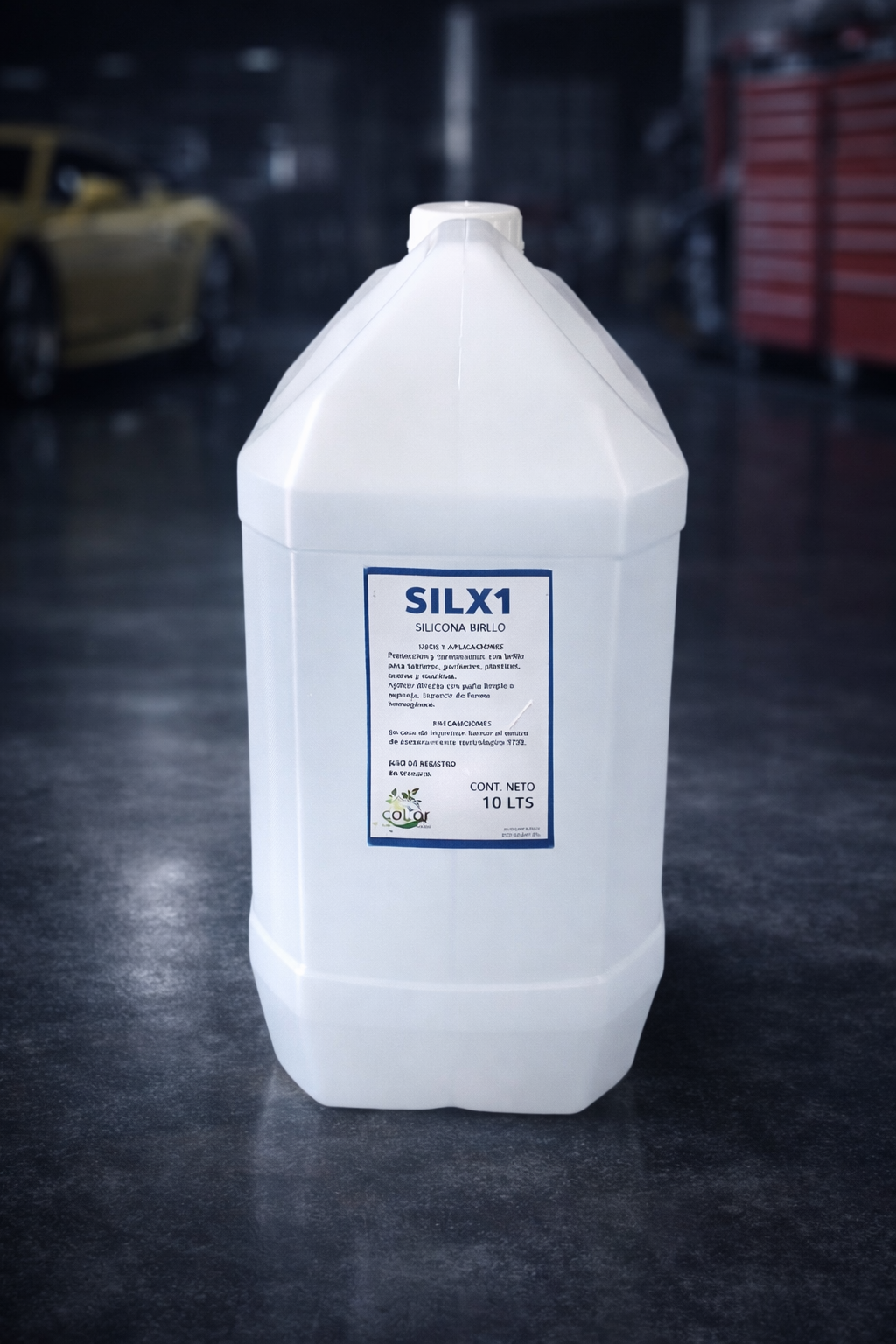 Silicona Líquida Transparente Brillante 10L - Triple Seven® T SIL-900
