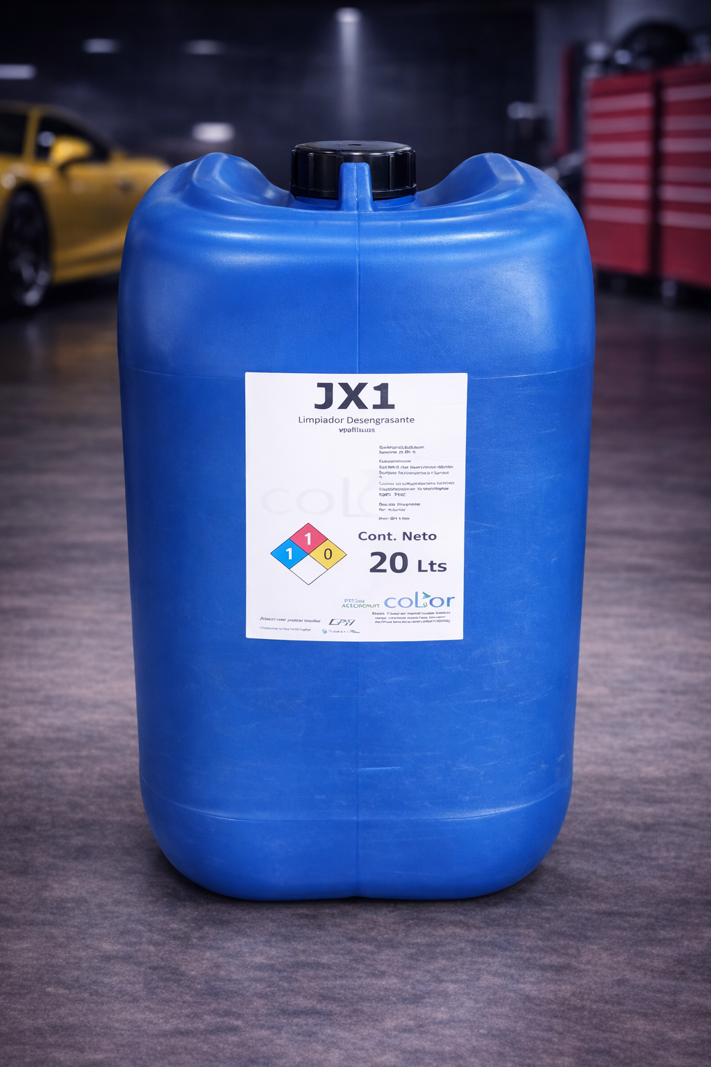 Limpiador Desengrasante Multiuso JX1 20L - Formato Industrial - Color Line®